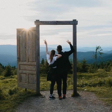 Apartman Pod Jasanem Hojsova Straz Brcalnik Appartement Železná Ruda Buitenkant foto