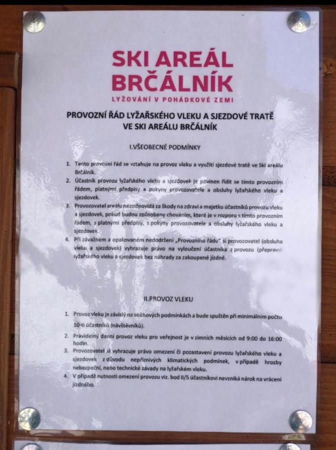 Apartman Pod Jasanem Hojsova Straz Brcalnik Appartement Železná Ruda Buitenkant foto